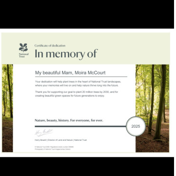 Notice Gallery for Moira Agnes McCOURT