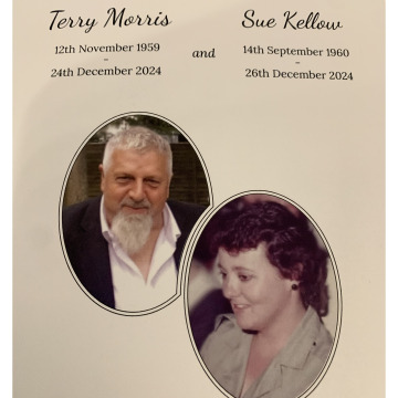 Photo for notice Terry & Sue MORRIS & KELLOW