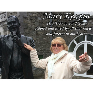Photo for notice Mary KEEGAN