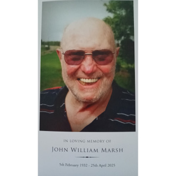 Photo for notice John William MARSH