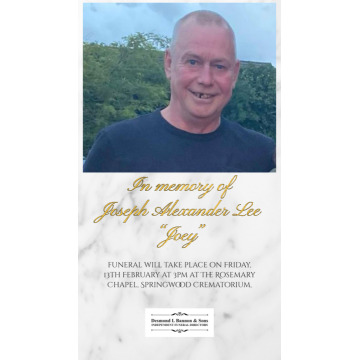 Photo of Joseph Alexander LEE