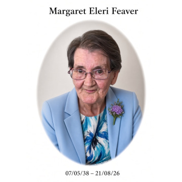Notice Gallery for Margaret Eleri FEAVER