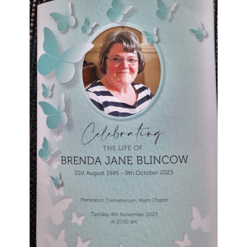 Notice Gallery for Brenda Jane BLINCOW